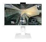 Nilox NXM24REGWEB01W pantalla para PC 60,5 cm (23.8") 1920 x 1080 Pixeles Full HD LED Blanco