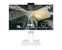 Nilox NXM24REGWEB01W Monitor PC 60,5 cm (23.8") 1920 x 1080 Pixel Full HD LED Bianco