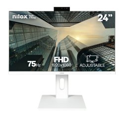 Nilox NXM24REGWEB01W computer monitor 60.5 cm (23.8") 1920 x 1080 pixels Full HD LED White