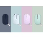 ASUS Marshmallow Mouse MD100 souris Bureau Ambidextre RF sans fil + Bluetooth Optique 1600 DPI