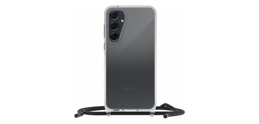 OtterBox React Series Necklace Case pour Galaxy A35 5G, Clear