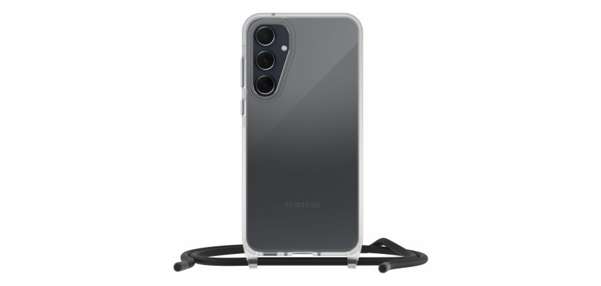 OtterBox React Series Necklace Case voor Galaxy A35 5G, Clear