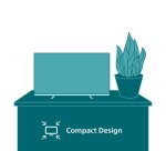 Philips 40PFS6000 Full HD LED 100cm 40" Smart TV Dolby Audio Titan OS