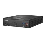 Shuttle Slim PC DH770 , S1700, 2x HDMI, 2x DP , 2x 2.5G LAN, 2x COM, 8x USB, 1x 2.5", 2x M.2, fonctionnement permanent 24/7, attaches VESA