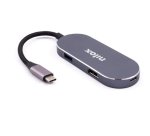 Nilox MINI DOCKING STATION HDMI 3USB PD USB 3.2 Gen 1 (3.1 Gen 1) Type-C Silver