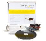 StarTech.com Scheda PCI Express USB 3.0 (5Gbps) a 4 porte - 2 esterne e 2 interne - Alimentazione SATA - Scheda di Espansione PICe USB 3.0 con Supporto UASP - 2 collettori scheda madre (IDC) interni