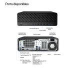 HP EliteDesk 8 SFF G1i AI Wolf Pro Security Edition Intel Core Ultra 5 235 16 Go DDR5-SDRAM 512 Go SSD Windows 11 Pro PC AI PC Noir