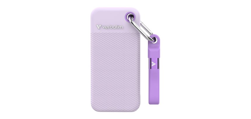 Verbatim Pocket SSD 2 To USB Type-C 3.2 Gen 2 (3.1 Gen 2) Violet