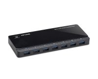 TP-Link UH720 hub & concentrateur USB 3.2 Gen 1 (3.1 Gen 1) Micro-B 5000 Mbit/s Noir