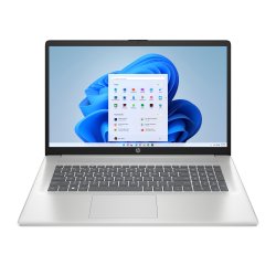 HP 17-cp2043nf AMD Ryzen™ 5 7520U Ordinateur portable 43,9 cm (17.3") Full HD 16 Go LPDDR5-SDRAM 512 Go SSD Wi-Fi 5 (802.11ac) Windows 11 Home Argent