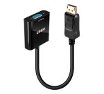 Lindy 41006 adaptador de cable de vídeo 0,15 m VGA (D-Sub) DisplayPort Negro