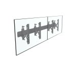Multibrackets 4122 Supporto per display espositivi 165,1 cm (65") Nero