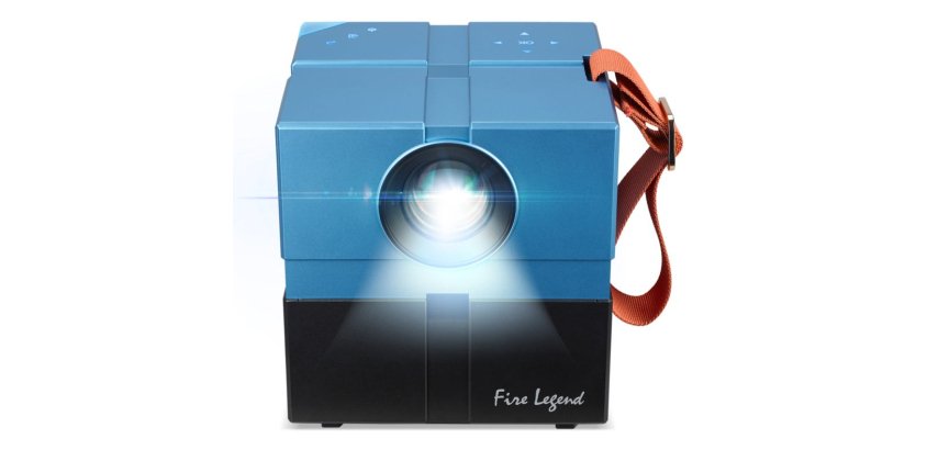 Acer AOPEN QH12a Projecteur à focale standard 135 ANSI lumens LED 720p (1280x720) Bleu