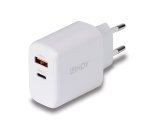 Lindy 73428 chargeur d'appareils mobiles Universel Blanc Secteur Charge rapide 65W