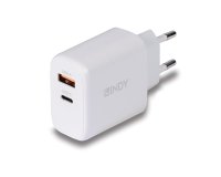 Lindy 73428 chargeur d'appareils mobiles Universel Blanc Secteur Charge rapide 65W