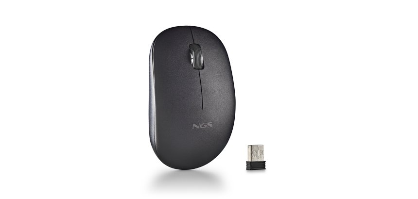 NGS FOG PRO ratón Oficina Ambidextro RF inalámbrico Óptico 1000 DPI