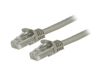 StarTech.com Câble Ethernet CAT6 1,5 m Gris - Cordon RJ45 Anti-Accroc Gigabit CAT 6 - Câble Réseau Internet LAN UL/TIA 100 W PoE UTP 250 MHz - Câble Informatique Catégorie 6