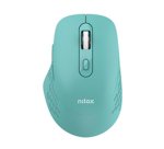 Nilox RATON DUAL WIRELESS 1600 DPI VERDE mouse Ufficio Bluetooth + USB Type-A Ottico