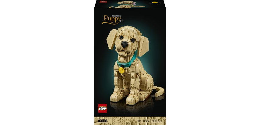 LEGO ICONS Golden Retriever Puppy