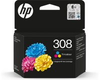 HP Cartucho de Tinta Original 308 tricolor