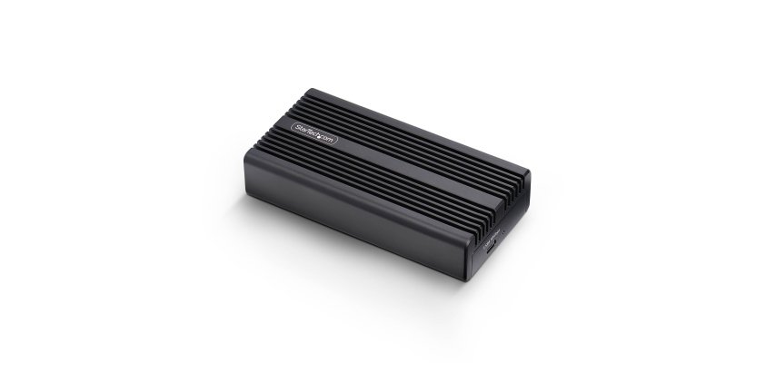 StarTech.com Boîtier SSD NVMe Externe USB-C/Thunderbolt, Boîtier USB4 M.2 NVMe, 40 Gbps, Boîtier Dissipateur Thermique en Aluminium, B+M/M-Key