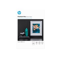 HP Confezione da 20 fogli carta fotografica Premium Plus, lucida A4/210 x 297 mm