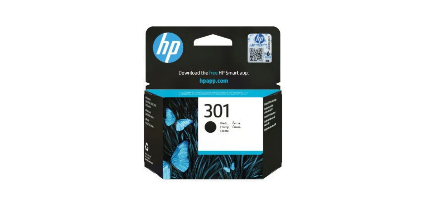 HP 301 cartouche d'encre noir authentique
