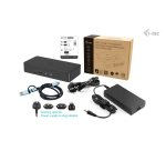 i-tec USB 3.0 / USB-C / Thunderbolt 3 Professional Dual 4K Display Docking Station Generation 2 + Power Delivery 100W