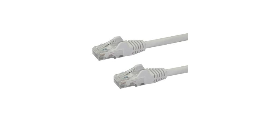 StarTech.com Câble réseau Ethernet RJ45 Cat6 de 30,48 m - Blanc