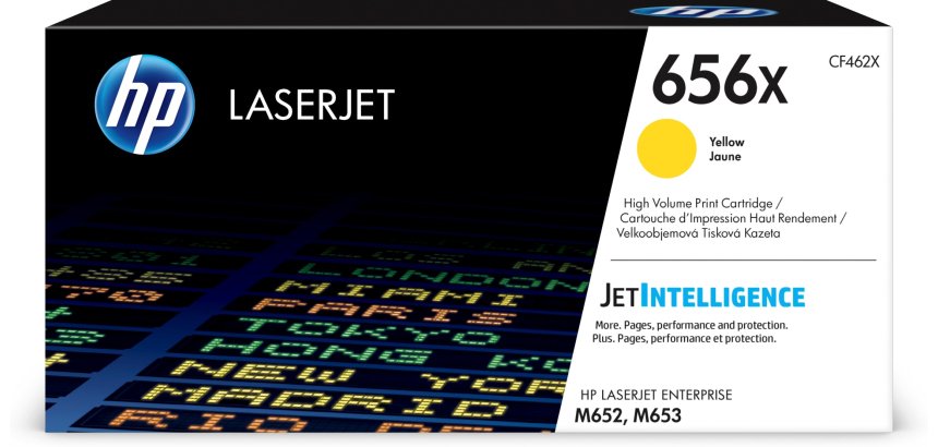 HP 656X Toner jaune LaserJet authentique grande capacité