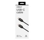 Celly USBCUSBCBK cable USB USB 2.0 1 m USB C 60 W Negro