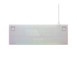 CHERRY K5V2 Compact clavier Gaming USB AZERTY Français Blanc