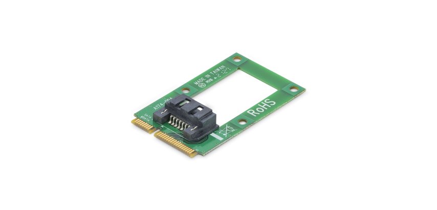 StarTech.com Adaptador mSATA a SATA para Disco Duro o SSD - Tarjeta Conversora Mini SATA a SATA