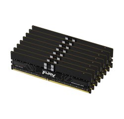 Kingston Technology FURY 128 Go 6000 MT/s DDR5 ECC Reg CL32 DIMM (kit de 8) Renegade Pro EXPO