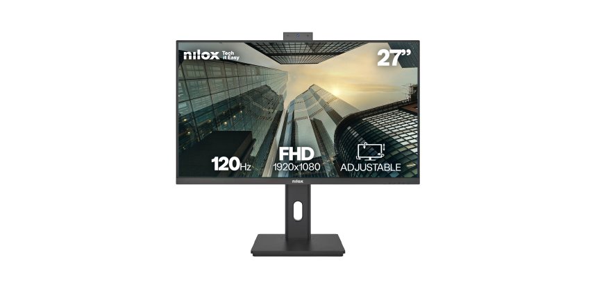 Nilox NXM27RWEB02B computer monitor 68.6 cm (27") 1920 x 1080 pixels Full HD LED Black