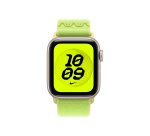 Apple Nike Sport Loop Band Green Nylon, Recycled Polyester, Spandex
