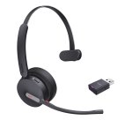 Yealink WH64 Hybrid Mono Teams Headset Wireless Head-band Office/Call center Micro-USB Bluetooth Black