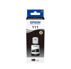 Epson Flacone di inchiostro a pigmenti nero EcoTank 111