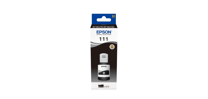 Epson Flacone di inchiostro a pigmenti nero EcoTank 111