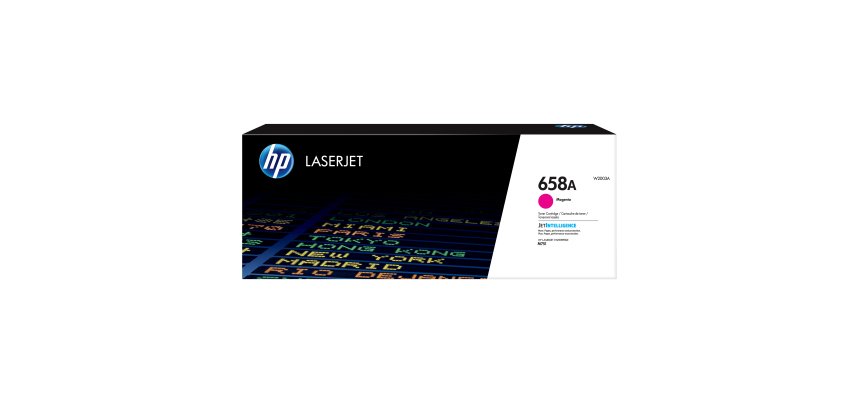HP Toner magenta LaserJet 658A authentique