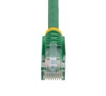 StarTech.com Câble réseau Cat5e UTP sans crochet de 1m - Cordon Ethernet RJ45 anti-accroc - M/M - Vert