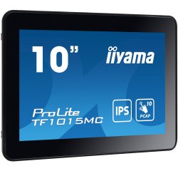 iiyama TF1015MC-B3 écran plat de PC 25,6 cm (10.1") 1280 x 800 pixels HD LED Écran tactile Noir