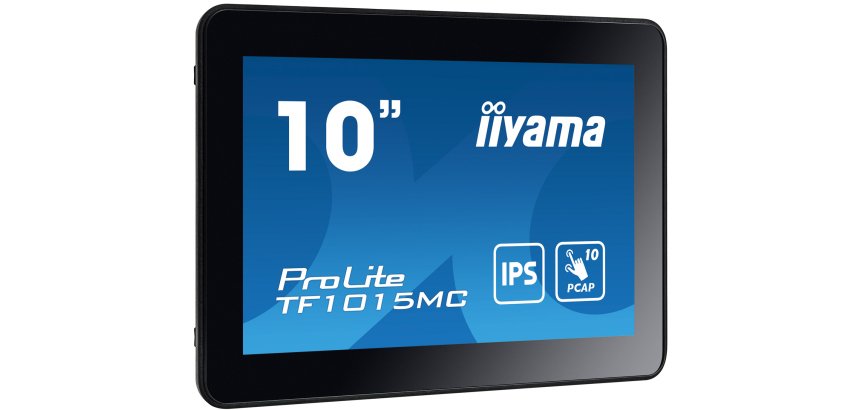 iiyama TF1015MC-B3 écran plat de PC 25,6 cm (10.1") 1280 x 800 pixels HD LED Écran tactile Noir