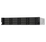 QNAP TS-1273AU-RP-8G server NAS e di archiviazione Armadio (2U) Ryzen Embedded V1500B 8 GB DDR4 0 TB QNAP QTS Alluminio, Nero