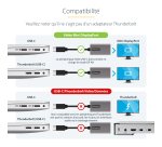 StarTech.com Adaptateur USB C vers Mini DisplayPort - Dongle USB-C 4K 60Hz vers mDP - USB Type-C vers Écran Mini DP - Convertisseur Graphique - Compatible Thunderbolt 3 - Câble Intégré 30cm
