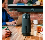 Owl Labs Meeting Owl 4+ – Caméra de visioconférence intelligente 4K, microphone et haut-parleur à 360°, avec des fonctionnalités telles que la focalisation automatique sur la personne qui parle, le zoom intelligent et l’égalisation du bruit