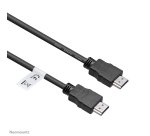 Cable alargador HDMI , 1 metro, 1 m, HDMI tipo A (Estándar), HDMI tipo A (Estándar), 10,2 Gbit/s, Negro