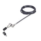 StarTech.com Cable de Seguridad con Candado Universal 3 en 1 para Portátil - Cable Antirrobo Compatible con Noble Wedge&reg;/Nano/K-Slot para Portátil - con Llave Maestra - Cable Resistente a Cortes