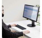 StarTech.com Filtro Anti Luz Azul de 16:10 para Monitor de 24" - Filtro de Luz Azul para Monitor de 24 Pulgadas - Reduce la Fatiga Visual - con Dos Opciones de Montaje - TAA