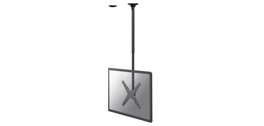 Neomounts FPMA-C340BLACK Support de plafond pour écran de 32-75" - h106-156 cm